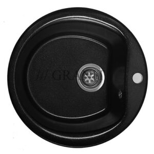 Гранитная раковина черная 51